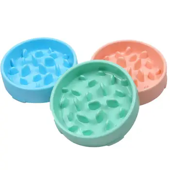 

Nonslip Pet Prevent Obesity Anti Choke Slow Feeding Bowl for Dogs Cats