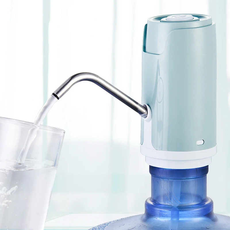 Drinking Water Pump USB Charging Portable Wireless Automatic Gallon Water Dispenser With Water Pump Home And Kitchen