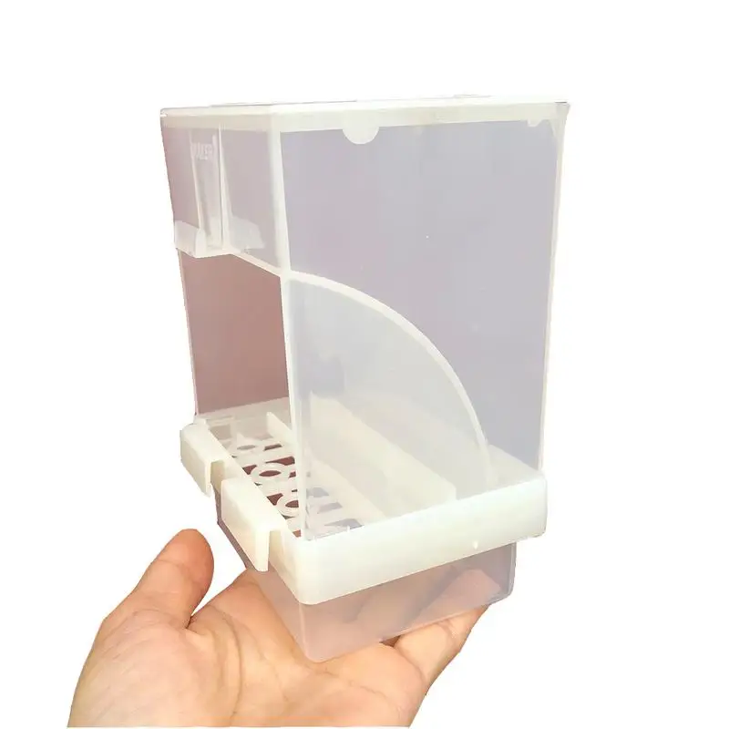 

Parrot Automatic Feeder Anti-Spreading Box Bird Food Container Automatic Pet Feeder Sprinkled Bird Feeder