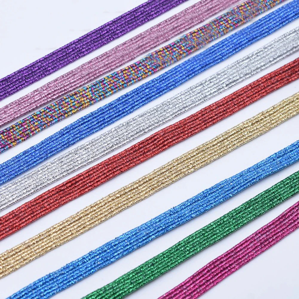 1 Pair Canvas Sport Quick Shoelace No Tie Pearlescent Easy Sneaker Lazy Shoelaces Elasticity Stretching Locking Rubber Shoelace