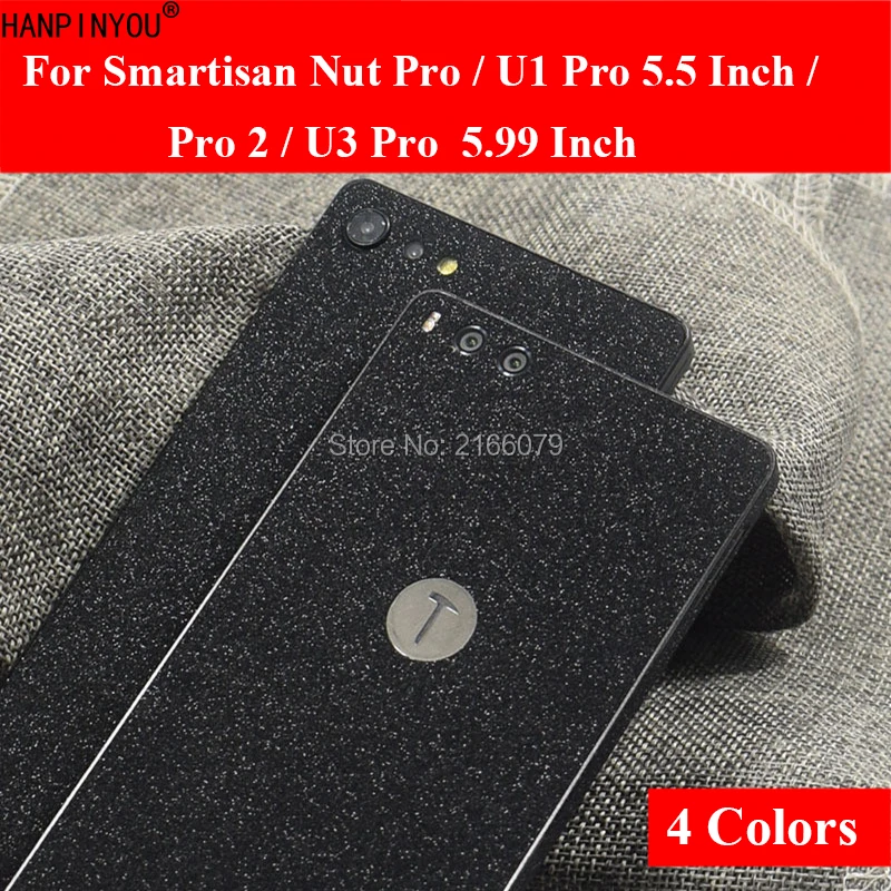 

For Smartisan Nut Pro 1 2 / U1 U3 Pro Full Body Back Flash Point Matte Cover Film Protection Skin Decal Twinkle Sticker