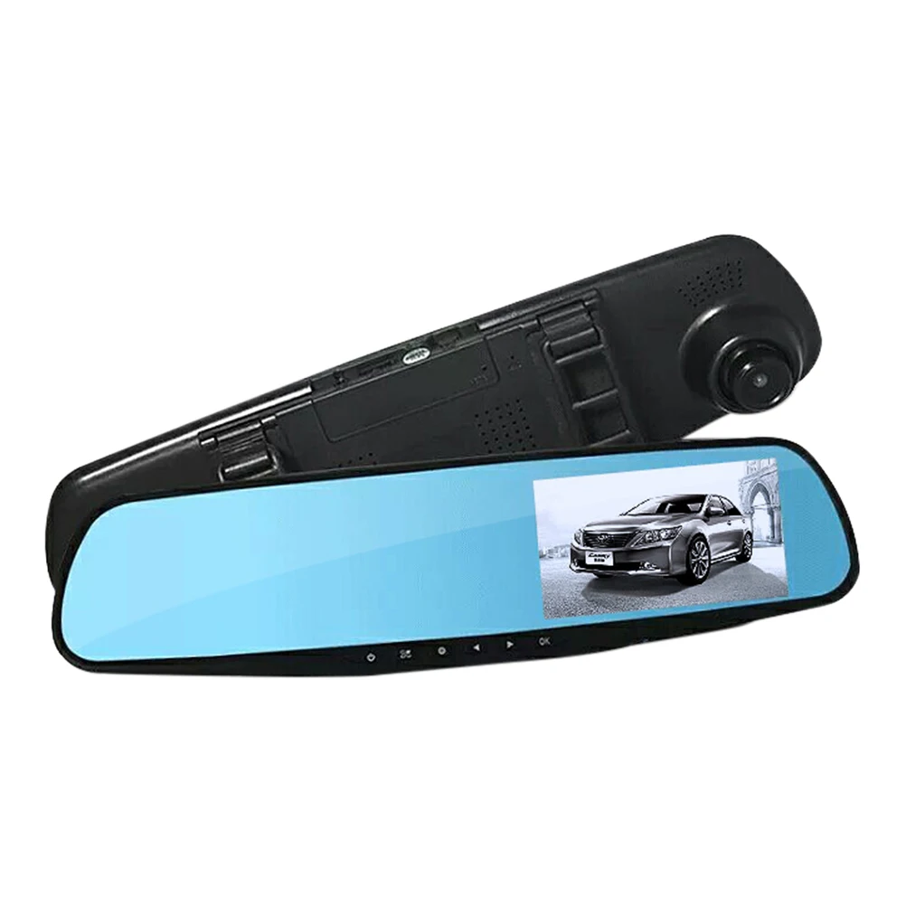 4 3 дюймов HD 1080P широкоугольный Автомобильный зеркальный монитор заднего вида