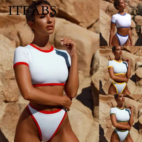 ITFABS Women's Bikini Set Push-up Padded Bra Beach Swimsuit Bathing Suit Swimwear HOT