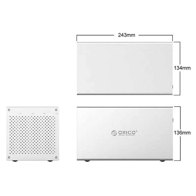 Orico WS400U3 3 5 дюйма 4 отсека USB 0 UASP система хранения жесткого диска|Корпус диска| |