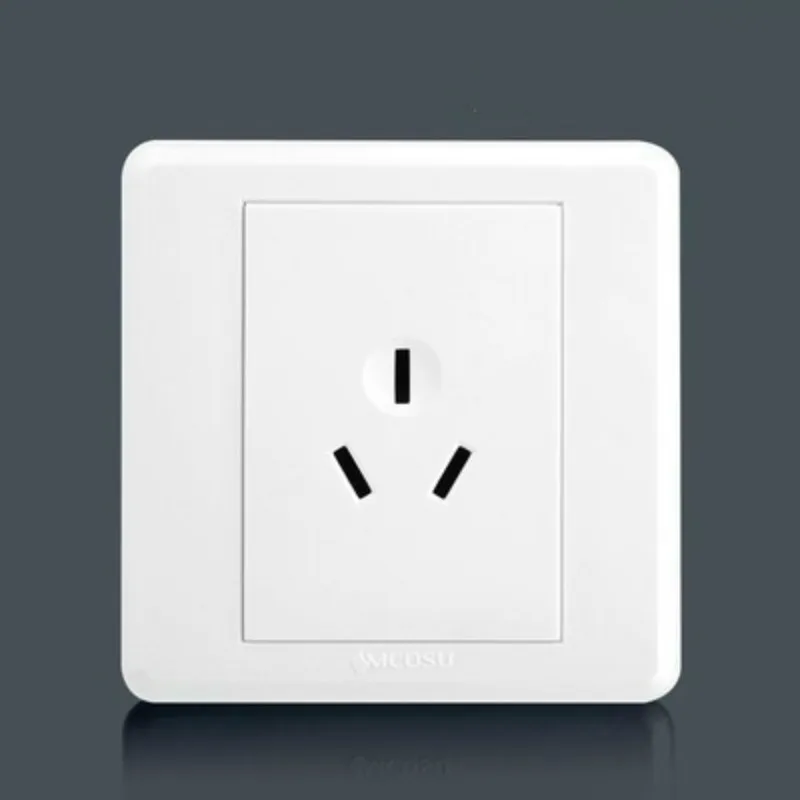 

Wall socket panel type 86 concealed universal socket 86mm*86mm 16A three-pole socke