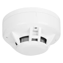 Проводной фотоэлектрический детектор дыма и тепла с эхолотом и реле DC9V-28V