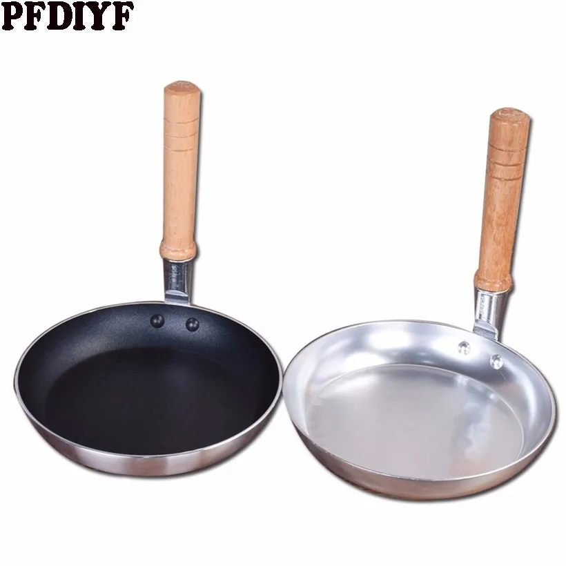 Creative Aluminum Alloy Nonstick Frying Pans With Cover Japanese style