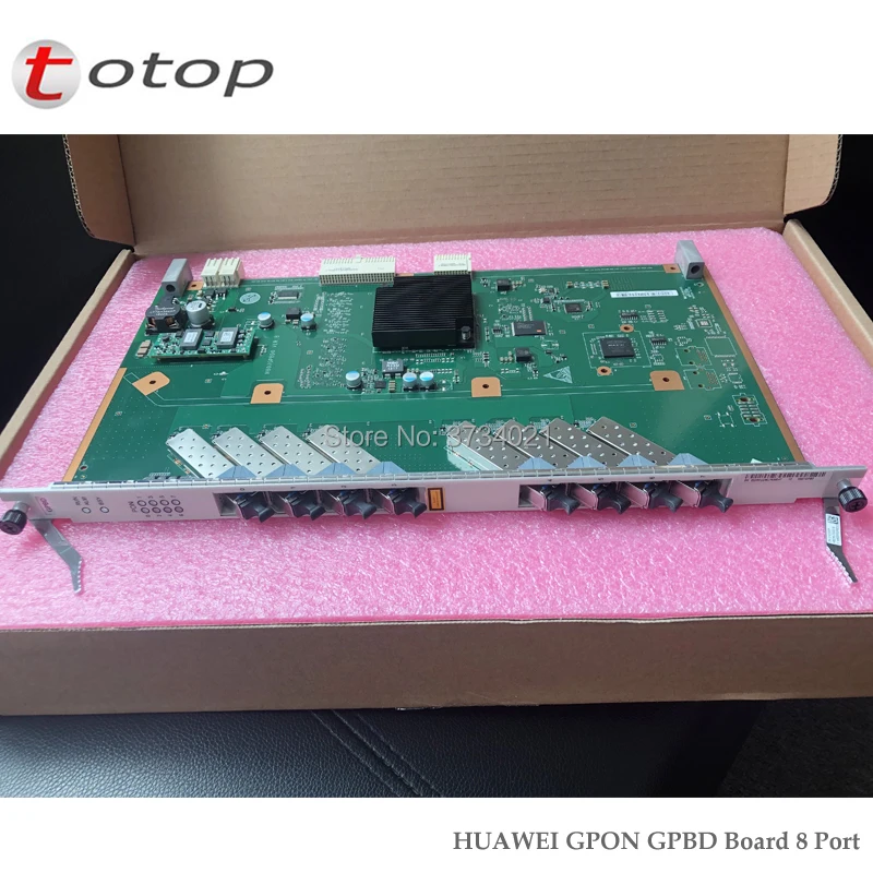 

Hua wei 8 PON Ports GPBD with B+ SFP Suitable GPON OLT Interface work for smartAX MA5680T MA5683T MA5603T MA5608T