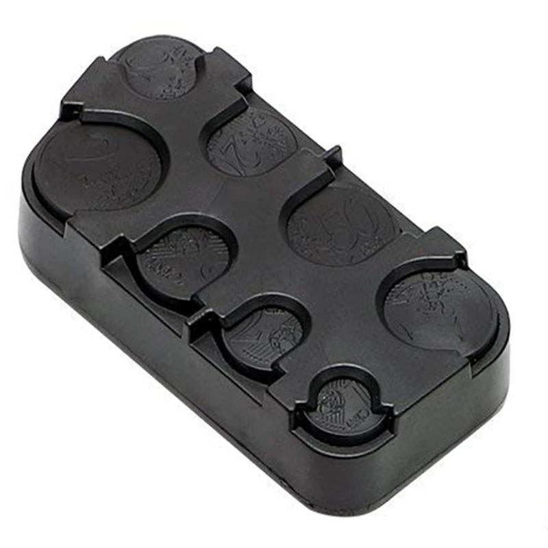 

Car Organizer Rolls Plastic Pocket Telescopic Dash Coins Case Storage Box Holder Container Automobiles Coins Organizer Black