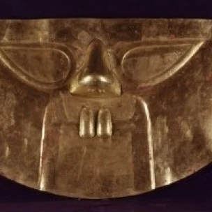 Gold Mask 14th C. Chimu Culture Peru Pre-Columbian Poster Print (18 x 24) |