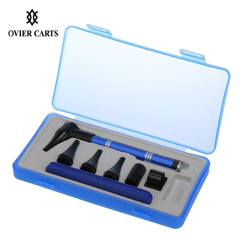 

Medical Otoscopio Penlight Ear Cleaner Throat Ear Diagnostic Equipments Amplifier Flashlight Otoscope Set Ear Health Care