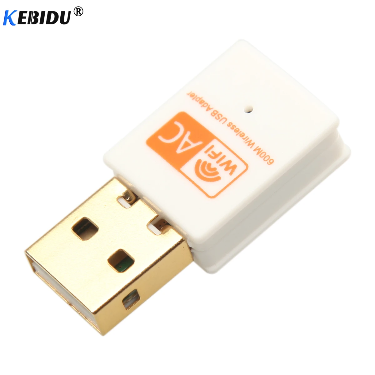 KEBIDU беспроводной USB WiFi адаптер 600 Мбит/с Wi-Fi антенна ПК сетевая карта Двухдиапазонная 2,4+ 5 ГГц usb Lan Ethernet приемник 802.11ac