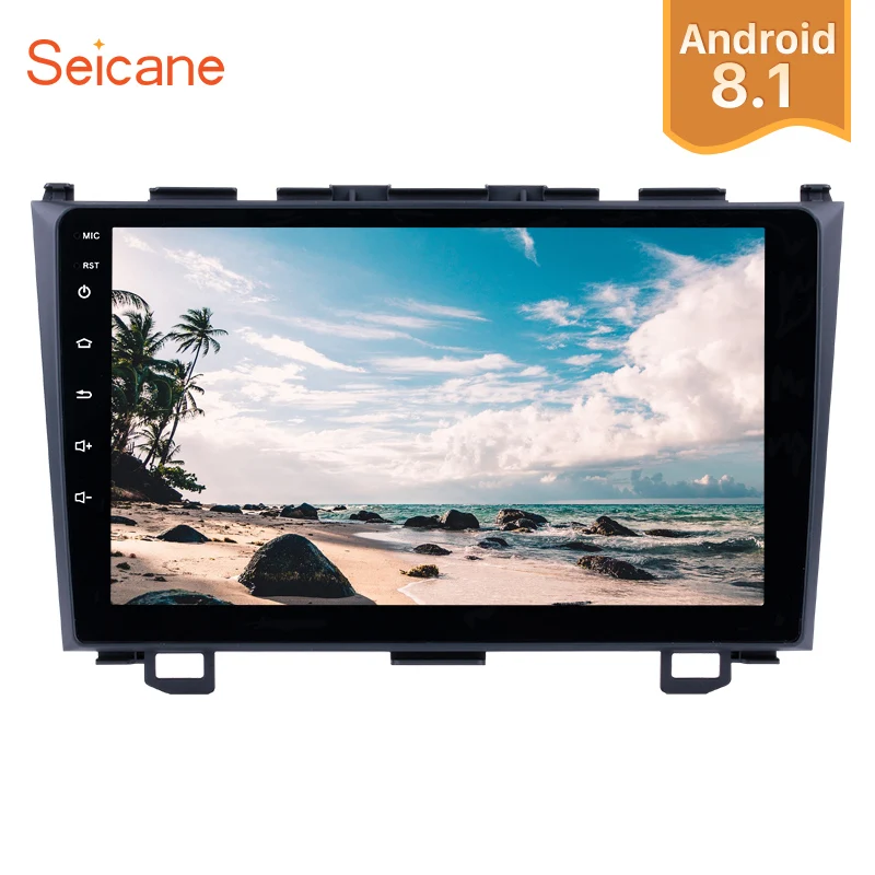 

Seicane 2Din 9" HD Car GPS Android 8.1 Auto Radio For Honda CRV 2006 2007 2008 2009 2010 2011 Head Unit support Review Camera