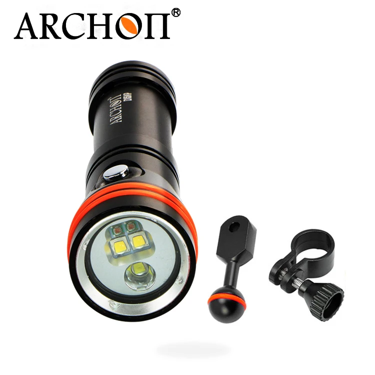 

Archon D15VP Diving Torch Light Video Flashlight Spot Light YS Clamp Underwater Photographing Lamp with Red Light