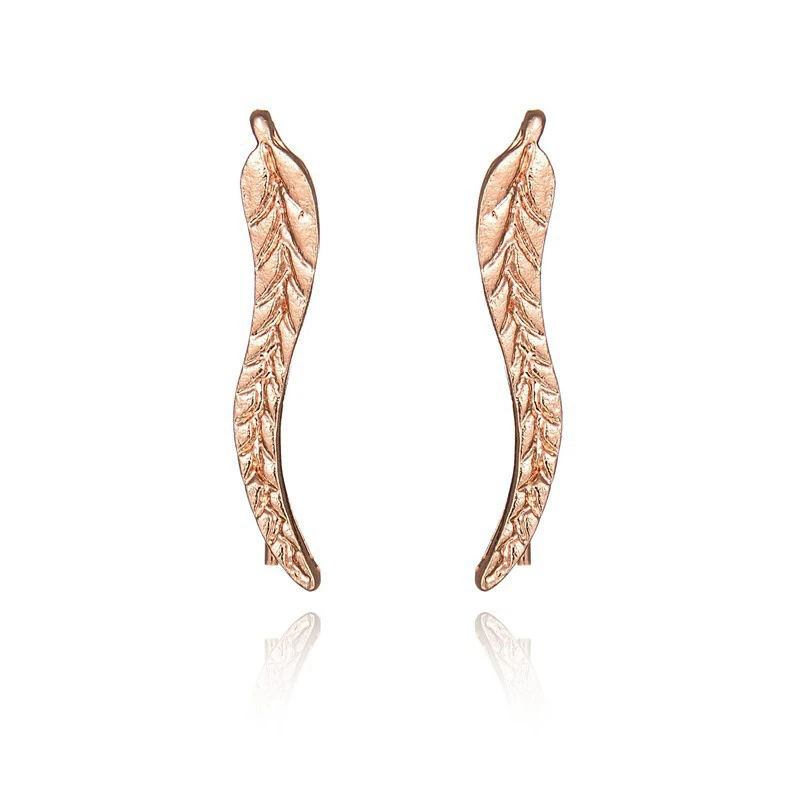 

Vintage Jewelry Exquisite Leaf Earrings Modern Beautiful Feather Earrings For Women