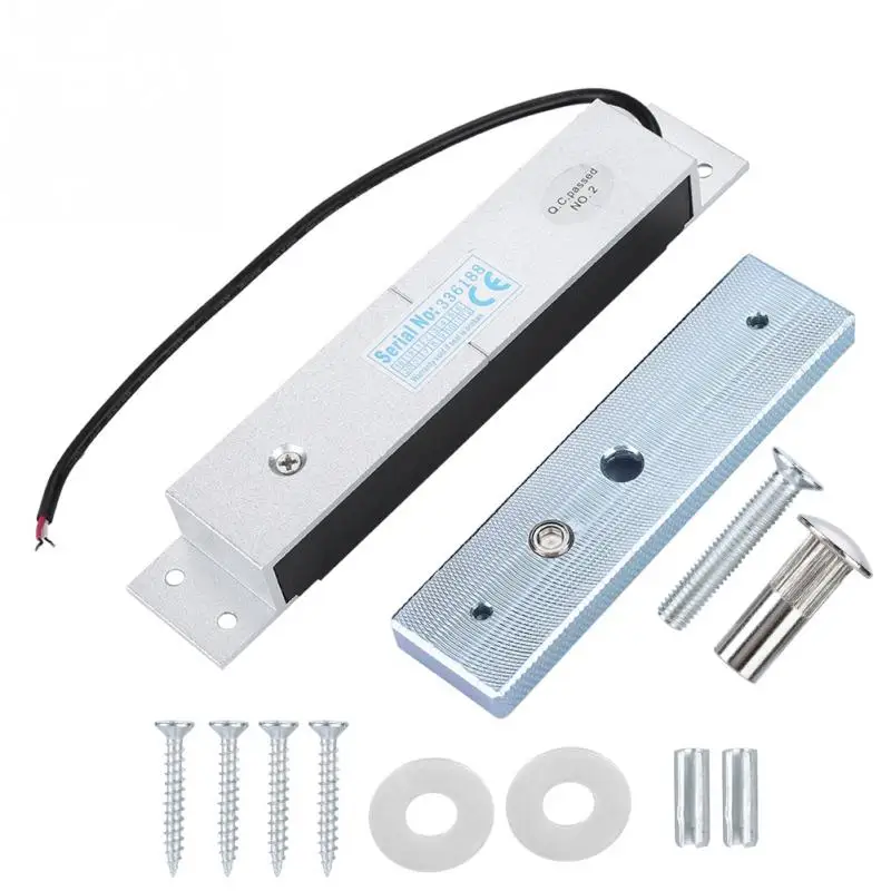 

DC12V 180KG/350Lbs Electric Magnetic Lock Holding Force Electromagnet Lock Secure NC Mode 2019 New