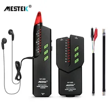 MESTEK RJ11 RJ45 без интерференции Телефонный Провод Tracker Tracer тонер локальной сети Ethernet кабель тестер NVC детектор линии Finder