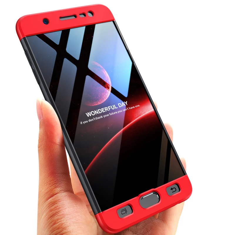 

For Samsung J7 Max 2017 Case J7Max Matte 360 Degree Full Protection Hard Cover For Samsung Galaxy J7 Max G615F Shockproof cover