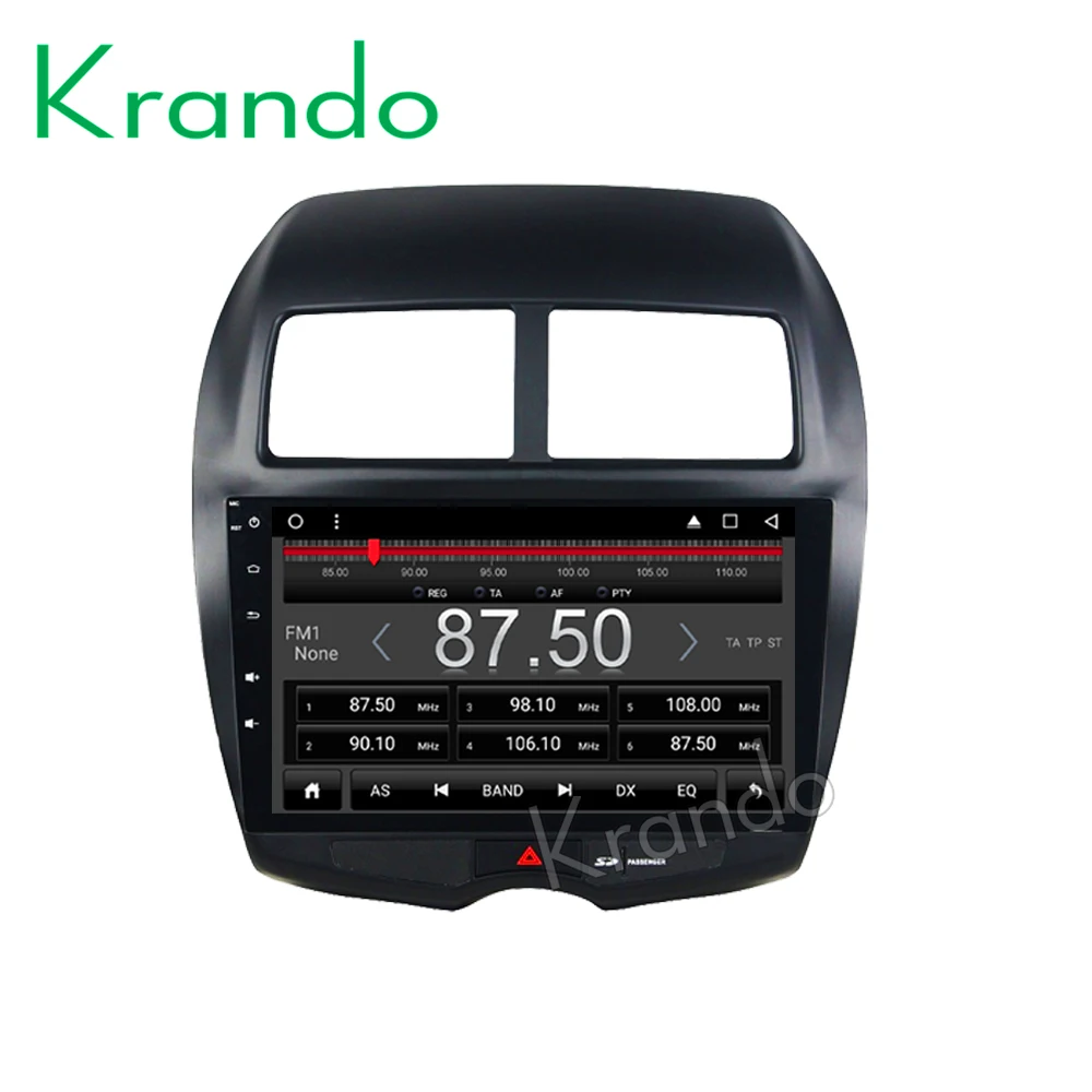 Excellent Krando Android 8.1 10.1" IPS Full touch car Multmedia system for MITSUBISHI ASX /Peugeot 4008 audio player gps navigation wifi 3