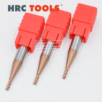 

S3-d2x4Dx75L 4 Flutes Soild Carbide Alloy Coated Endmill Straight Shank Metal Milling Cutter