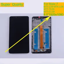 10Pcs/lot LCD For HUAWEI ASCEND MATE 7 LCD Display Touch Screen Digitizer Assembly With Frame MT7-L09 MTK-L09 MT7-TL00 MT7-CL00 10Pcs/lot LCD For HUAWEI ASCEND MATE 7 LCD Display Touch Screen Digitizer Assembly With Frame MT7-L09 MTK-L09 MT7-TL00 MT7-CL00