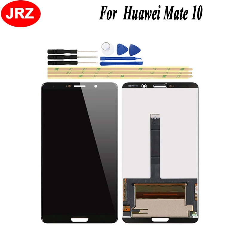 

JRZ For Huawei Mate 10 ALP-L09 ALP-L29 ALP-AL00 LCD Display + Touch screen Digitizer Assembly Replacement+Tools+3M Tape