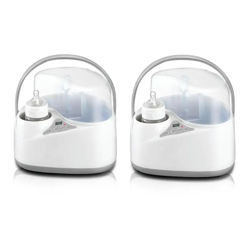 

Portable Baby Bottle Sterilizer Milk Warmer Steam Food Breast Milk Heater