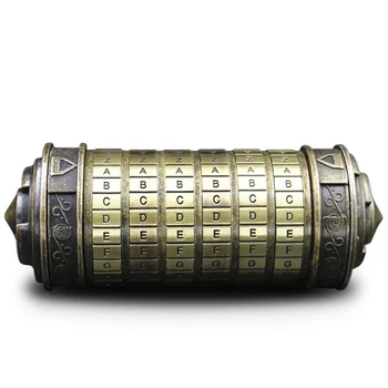 

Creative retro birthday gift DaVinci letter password lock Valentine gift gift