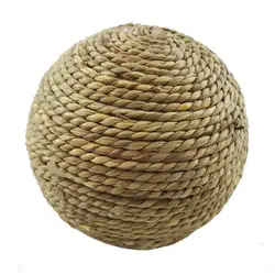 Rabbit Small Pet Chewing Toy Natural Grass Ball For Teeth Cleaning Suitable For Being Played With Cats Rabbits And Small Rodents Rabbit Small Pet Chewing Toy Natural Grass Ball For Teeth Cleaning Suitable For Being Played With Cats Rabbits And Small Rodents