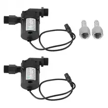 DC12V Homebrewing бесщеточный циркуляционный пивной водяной насос+ 2 разъема домашний инструмент для приготовления пива черный