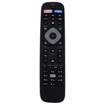 

Replacement Remote Control Controller For Philips Nh500Up 4K Uhd Smart Tv Black