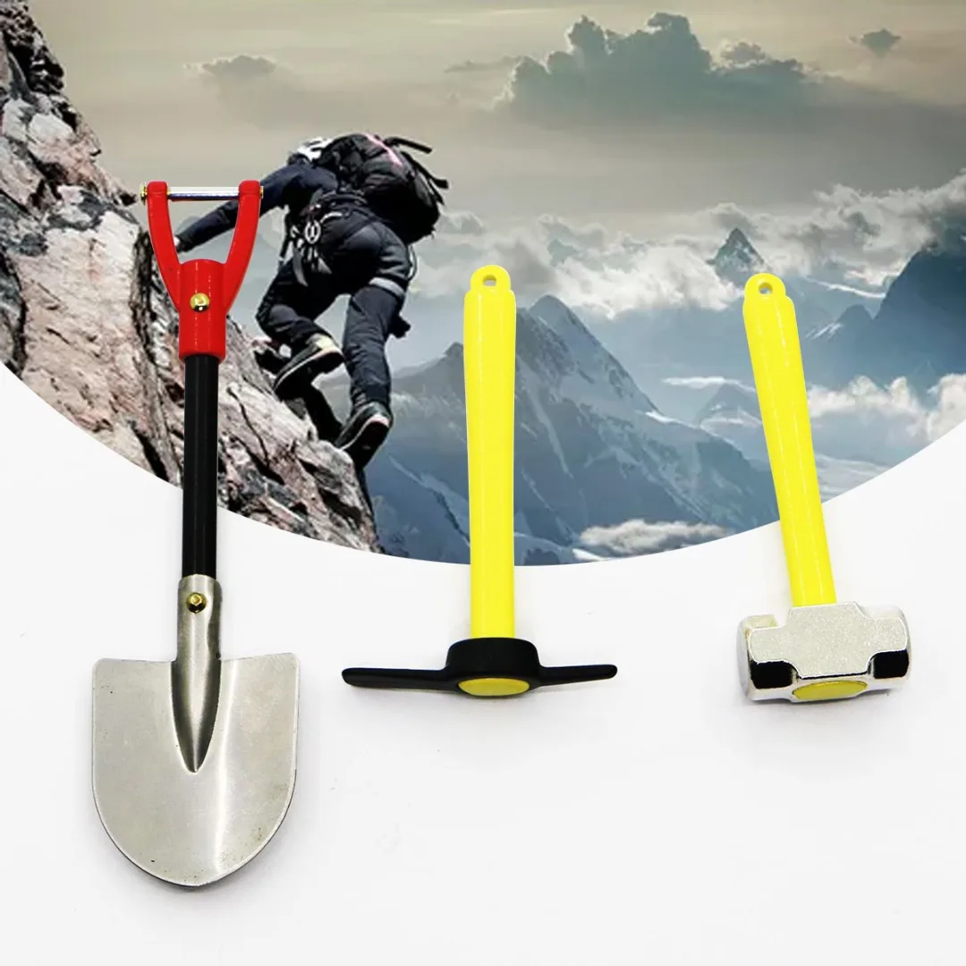 

3Pcs Decoration Tools Set Kit Fit For D90 1:10 RC Rock Crawler Parts Universal Simulated Climbing Crawler