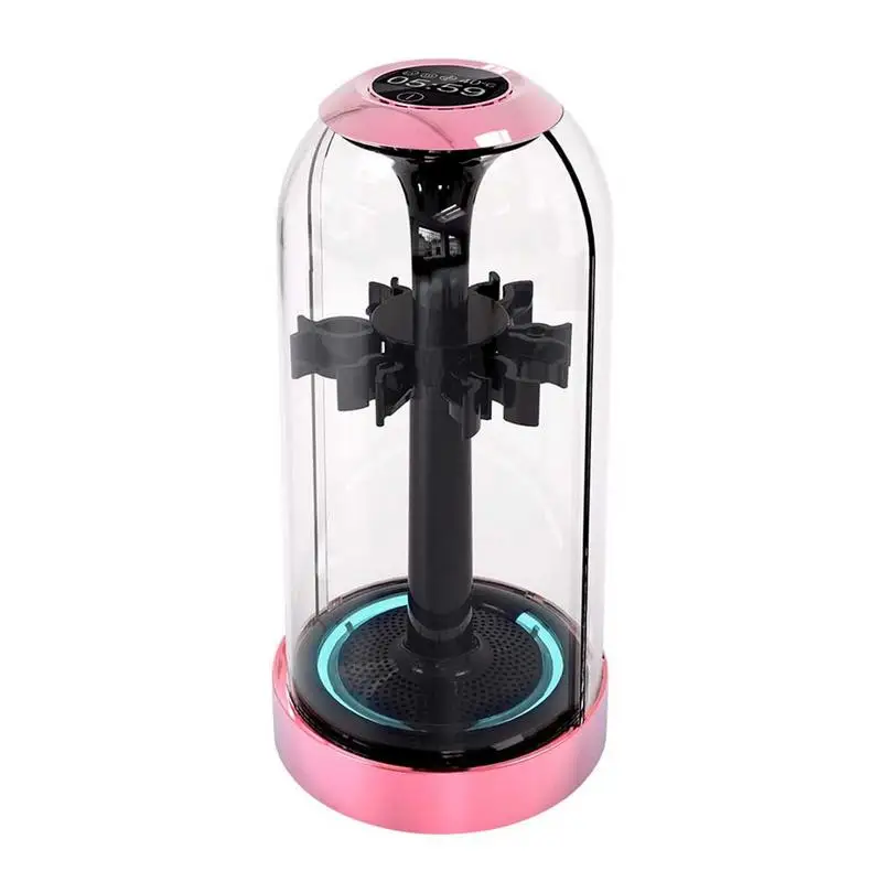 

High Quality Rotated Makeup Brush Cleaner Portable Cleaning Tool UV Sterilization And Smart Sensor Switch Cosmetics Accessories