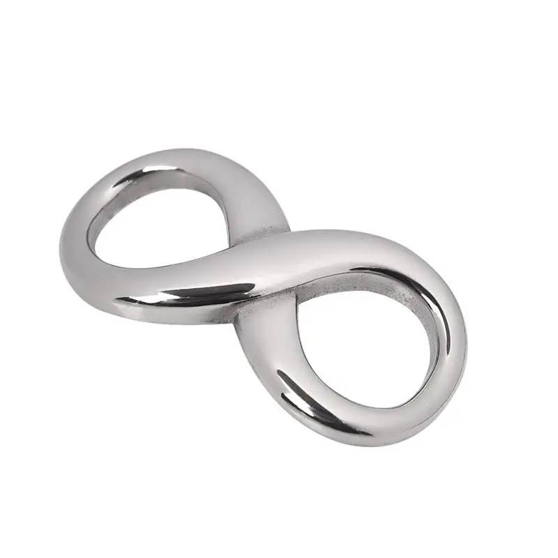 

Stainless Steel Infinity Connector Charms Eternity Curved Jewelry Charm Beads DIY Jewelry Making Connectors Findings Hole 9mm