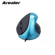 Оптическая Вертикальная мышь эргономичная проводная мышь 800 1200 1600 dpi USB мыши 5 кнопок для ПК ноутбука