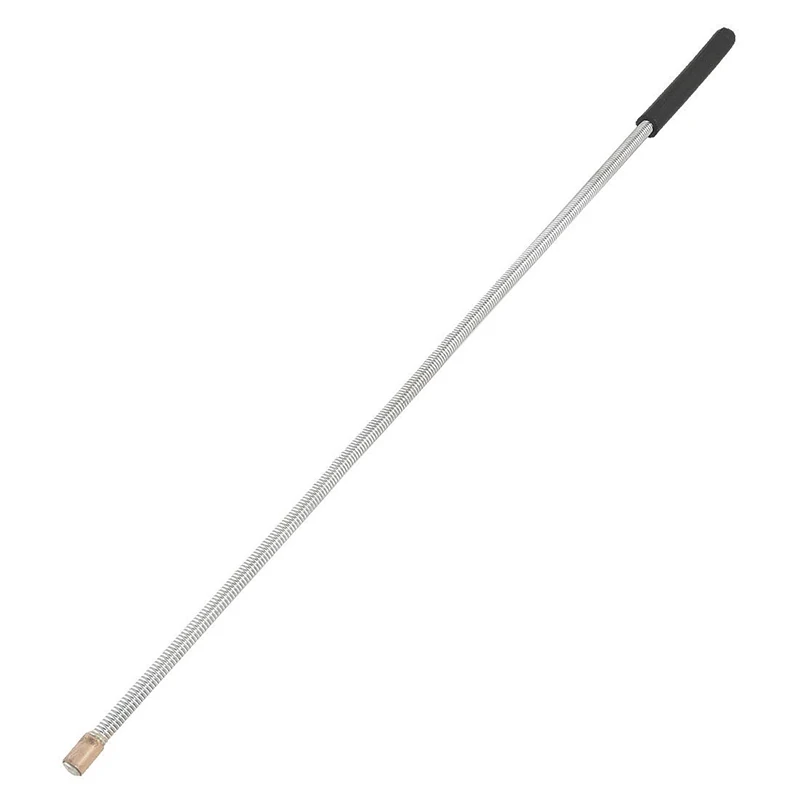 

HHO-Auto Repair Flexible Slender Metal Magnet Pick up Tool Black+Silver