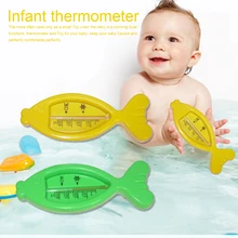 Пластик милые плавающие Рыба Форма ванна для младенцев Термометры ванна воды сенсор Термометры игрушка для ребенка для ванной