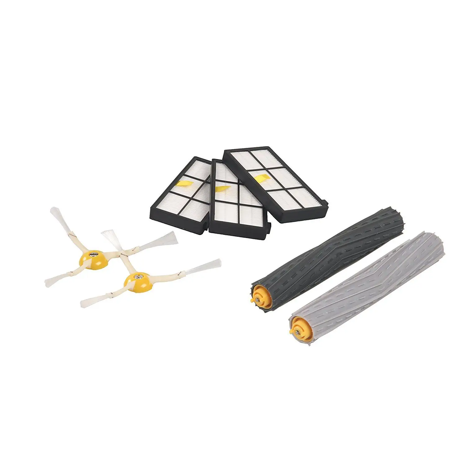 Sweeping robot accessories side brush filter set Side Brushes Series HEPA Filters AeroForce Extractors