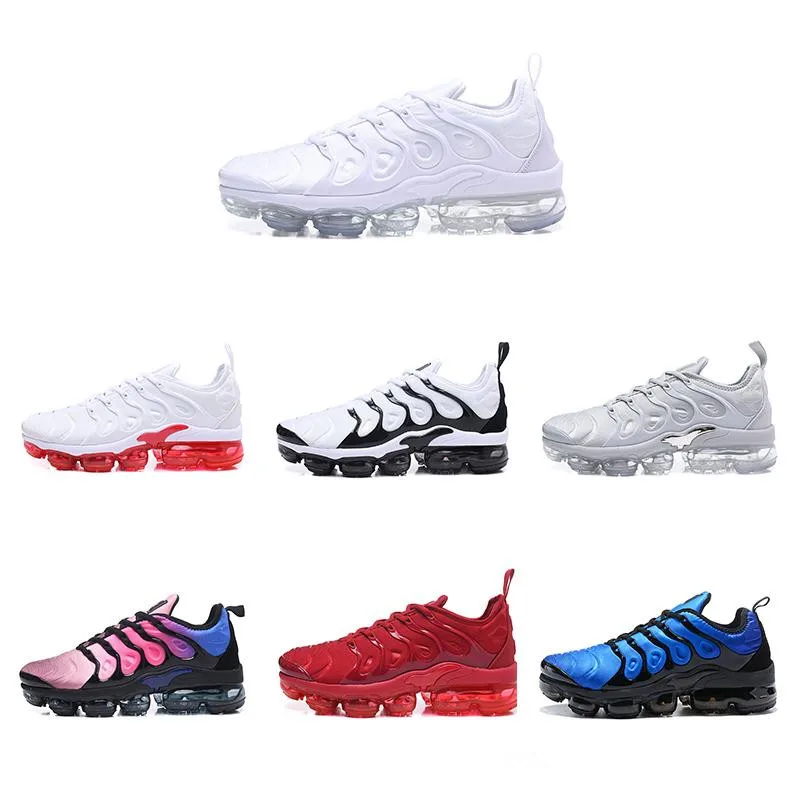 

Vapormax Plus TN VM Triple Black Run In Metallic Mens Designer Shoes Men Running Trainers Women Luxury Brand Sneakers