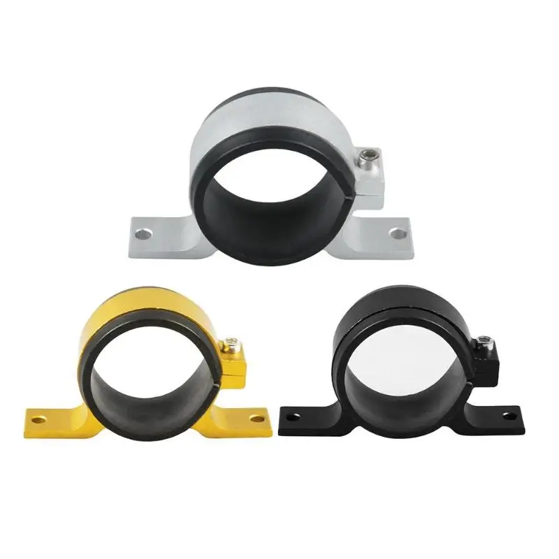 

Universal Aluminum Alloy 60mm Fuel Pump Mounting Bracket Single Filter Clamp Cradle Car Auto Replacement Parts Black Gold Sliver