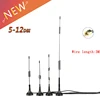 433MHZ High Gain Sucker Aerial Wifi Antenna With 3 meters Extension Cable 5DBI 7DBI 12DBI SMA Male Connector ► Photo 1/6
