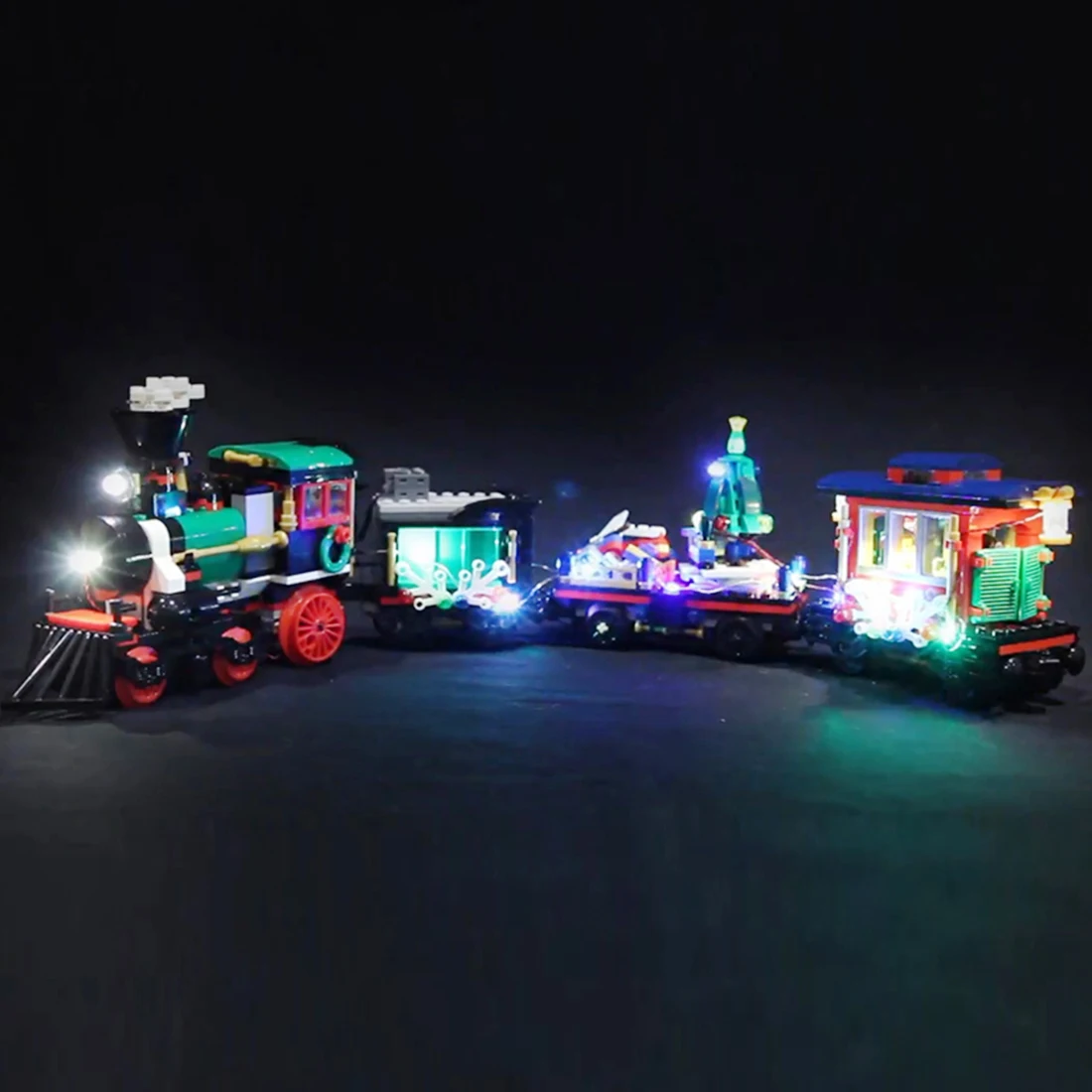 

Vonado LED Light Building Block Modified Kit for LEGO Winter Holiday Train 10254 Construction Creator Set (LED Included Only)