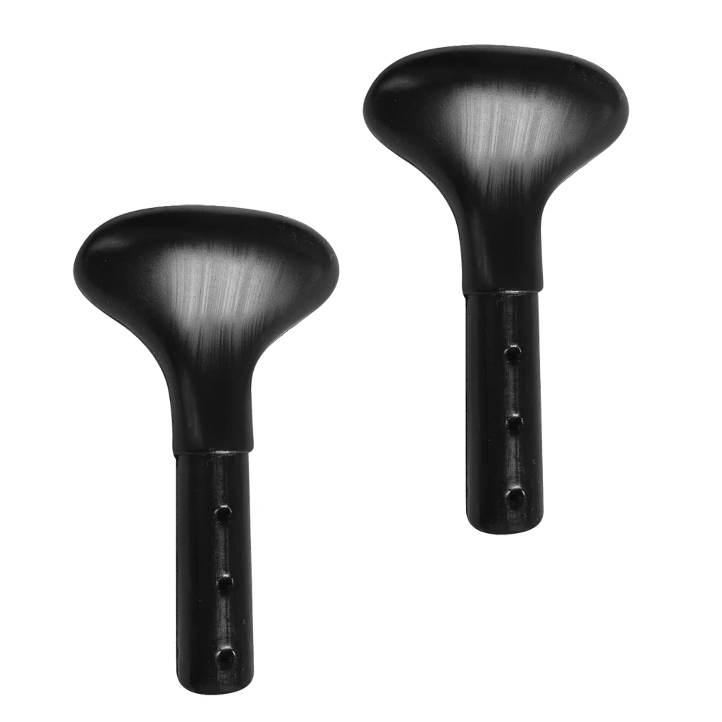 

2 Pieces Lightweight Kayak Canoe Paddle T Handle for 23mm SUP Surfboard Shaft Boat Accessories Marine - Black