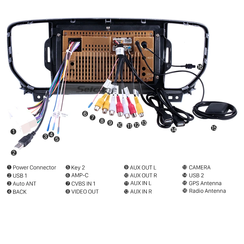 Flash Deal Seicane Android 6.0/7.1/8.1 9" Car Radio For 2016 2017 2018 KIA KX5 Sportage 2Din Stereo GPS Navi Multimedia Player Head Unit 4 Flash Deal Seicane Android 6.0/7.1/8.1 9" Car Radio For 2016 2017 2018 KIA KX5 Sportage 2Din Stereo GPS Navi Multimedia Player Head Unit 4