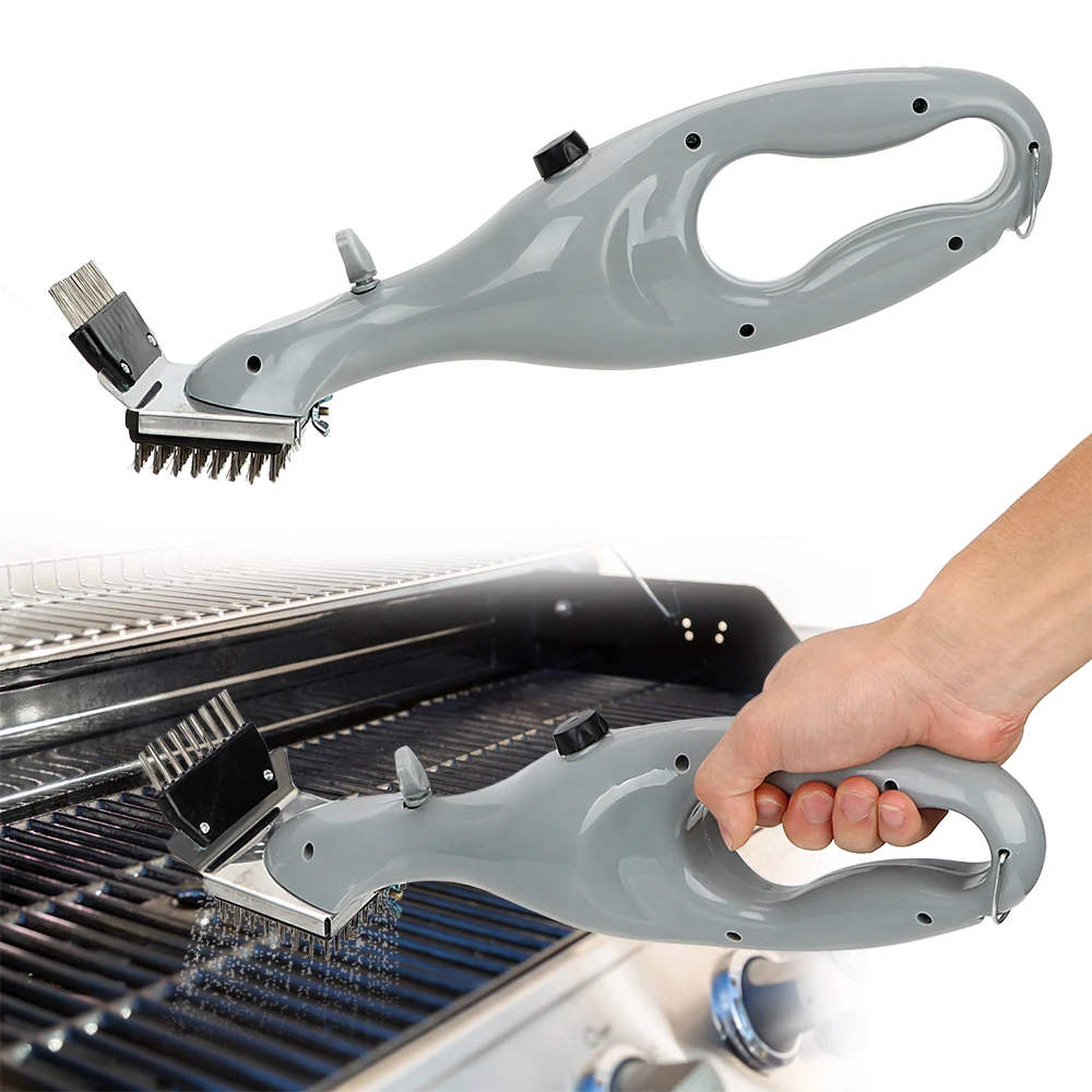 Fume Stain Cleanner Durable BBQ Cleaning Tools Barbecue Grill Brush