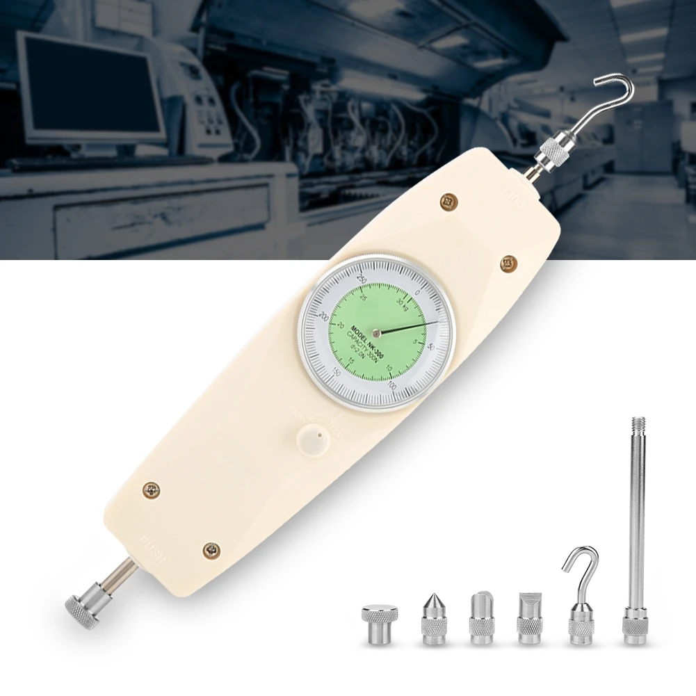 

K-300N Pressure Tester Portable Analog Force Measuring Instrument Tester Push Pull Pressure Gauge Meter