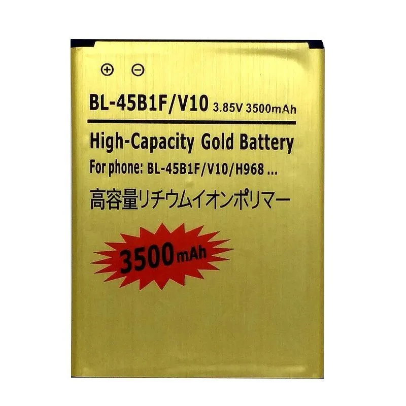 

supersedebat 10pcs Hot Sale For BL-45B1F li-ion Battery for LG V10 Rechargeable Phone Bateria Accumulator wholesale batteries
