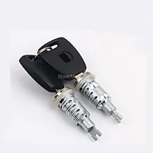 2 шт./лот Fiat Вертикальный фрезерный ключ сердцевина дверного замка 2 блокировка ядра 2 ключа