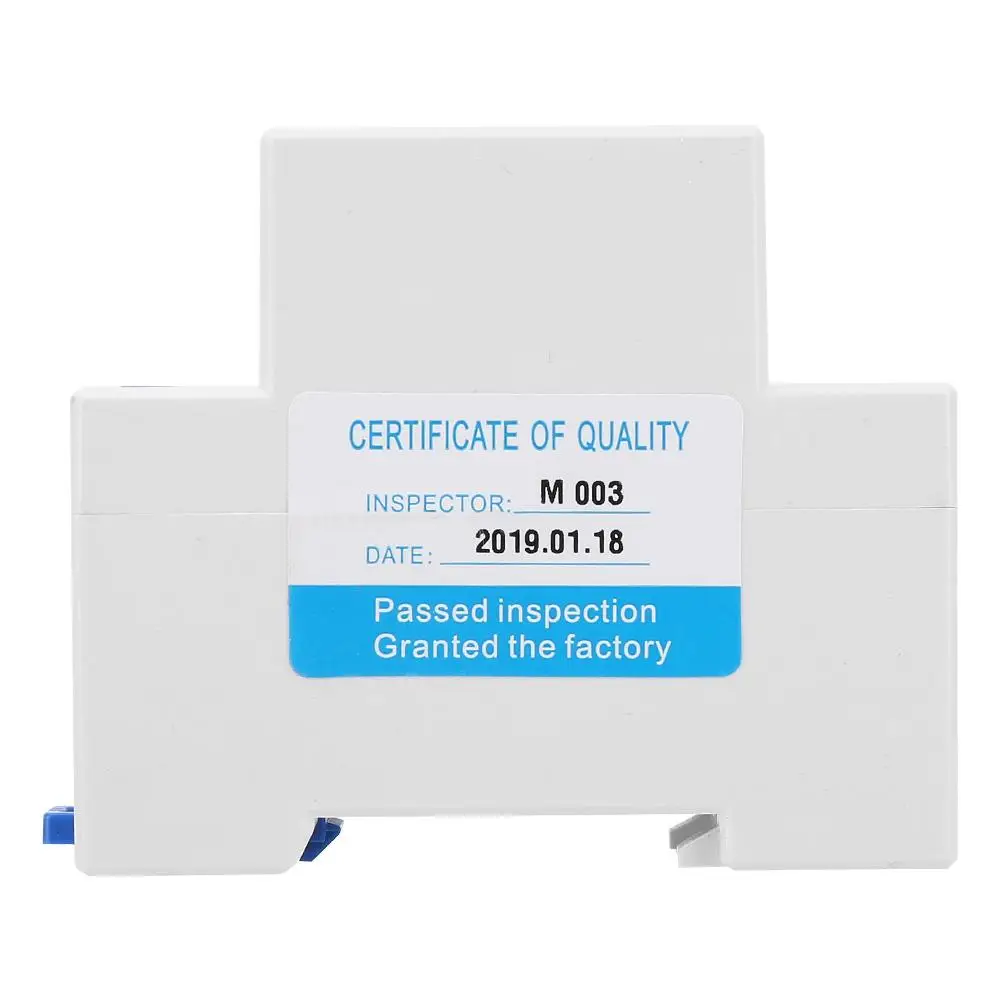 DDM15SD электронный измеритель мощности 5 80A LCD подсветка цифровой din рейка счетчик