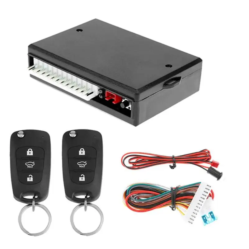 Car Auto Universal Remote Central Kit Door Lock Vehicle Keyless Entry System 405/T429 With Remote Controllers Car Alarm System